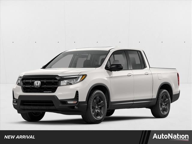 Platinum White Pearl 2025 Honda Ridgeline Black Edition AWD Pickup Truck All-Wheel Drive Automatic