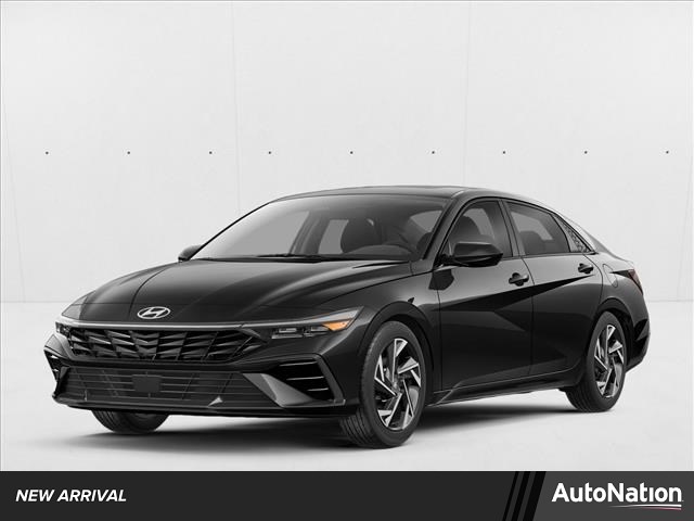 Abyss Black 2024 Hyundai Elantra SEL FWD Sedan Front-Wheel Drive Automatic