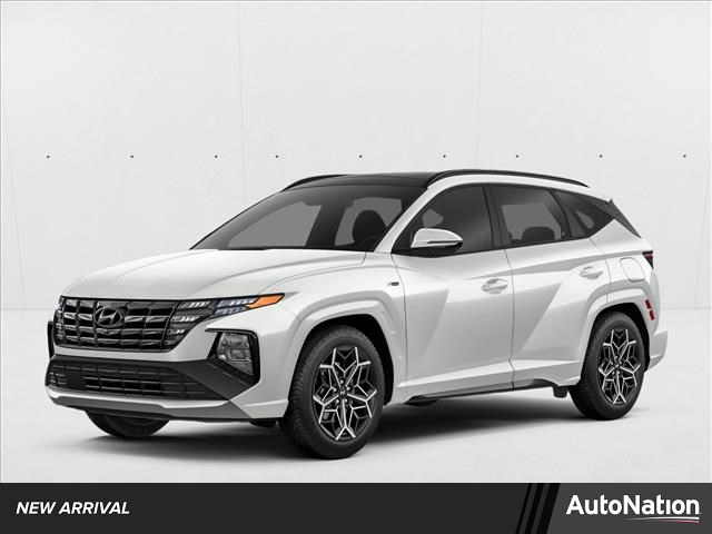 White Pearl 2024 Hyundai Tucson Hybrid N Line AWD SUV / Crossover All-Wheel Drive Automatic