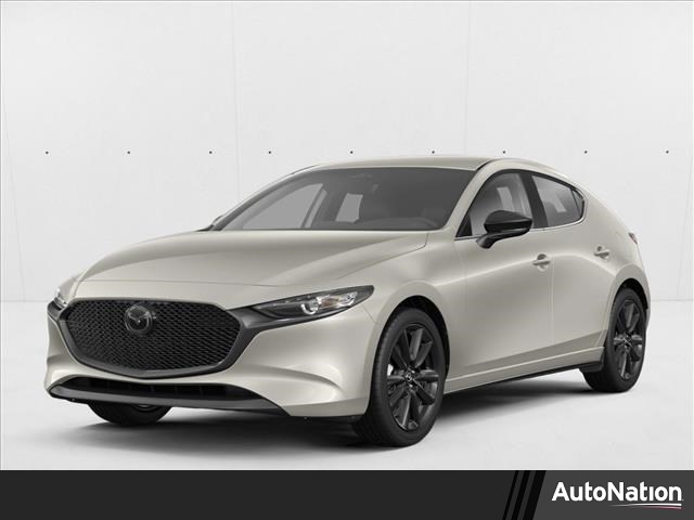 Gray (Platinum Quartz Metallic) 2024 Mazda MAZDA3 2.5 S Select Sport Hatchback FWD Hatchback Front-Wheel Drive Automatic