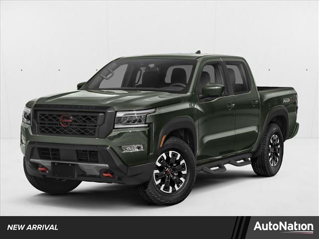 Tactical Green Metallic 2024 Nissan Frontier PRO-4X Crew Cab 4WD Pickup Truck Four-Wheel Drive Automatic