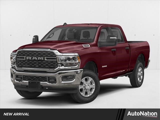 Delmonico Red Pearlcoat 2024 RAM 2500 Laramie Crew Cab 4WD Pickup Truck Four-Wheel Drive 6-Speed Automatic