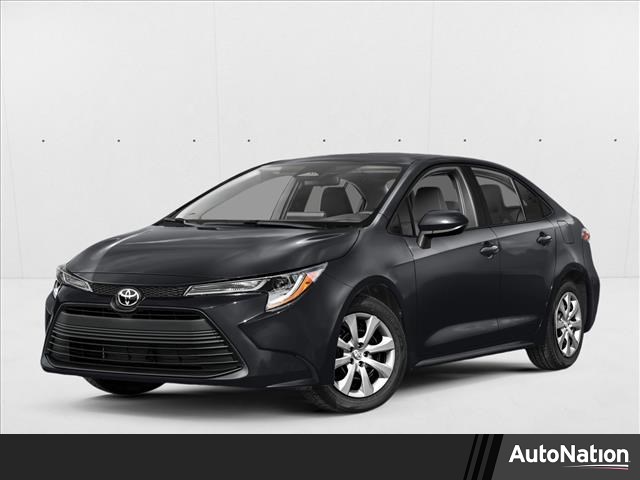Midnight Black Metallic 2024 Toyota Corolla LE FWD Sedan Front-Wheel Drive Automatic
