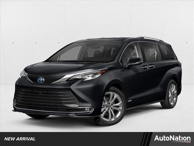 Midnight Black Metallic 2026 Toyota Sienna Platinum 7-Passenger AWD Minivan All-Wheel Drive Automatic