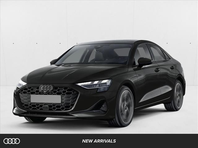 Mythos Black Metallic 2025 Audi A3 quattro Premium 40 TFSI Sedan All-Wheel Drive Automatic