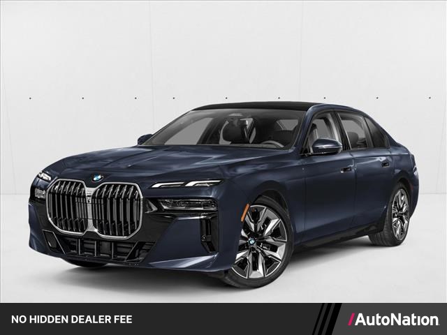 Carbon Black Metallic 2025 BMW 7 Series 740i RWD Sedan Rear-Wheel Drive Automatic