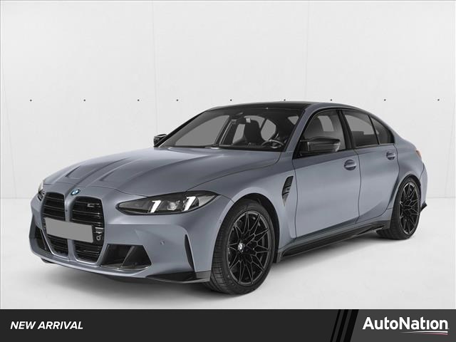 Gray (Ind Frozen Pure Grey Ii Metallic) 2025 BMW M3 Competition xDrive Sedan All-Wheel Drive Automatic
