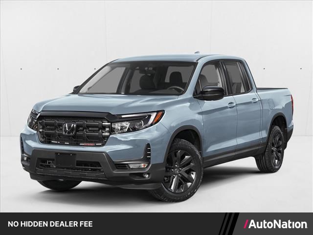 Sonic Gray Pearl 2025 Honda Ridgeline Sport AWD Pickup Truck All-Wheel Drive Automatic