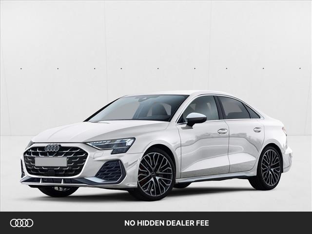 Glacier White Metallic 2026 Audi S3 Sedan All-Wheel Drive Automatic