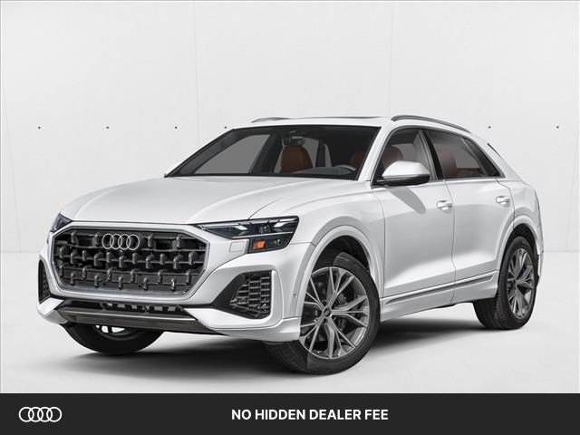 Glacier White Metallic 2026 Audi Q8 SUV / Crossover All-Wheel Drive Automatic