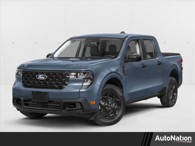 Blue (Azure Gray Metallic Tri-Coat) 2026 Ford Maverick XLT SuperCrew FWD Pickup Truck Front-Wheel Drive 8-Speed Automatic