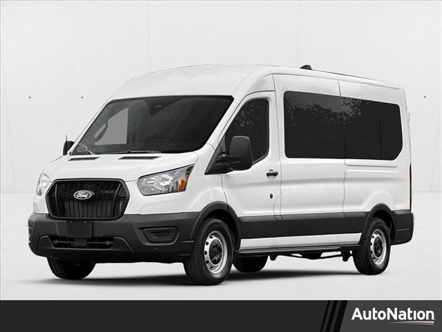 Oxford White 2026 Ford Transit Passenger 350 XL Medium Roof LB RWD Van Rear-Wheel Drive Automatic