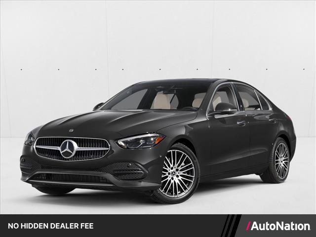 Gray (Graphite Grey Metallic) 2026 Mercedes-Benz C-Class Sedan All-Wheel Drive Automatic