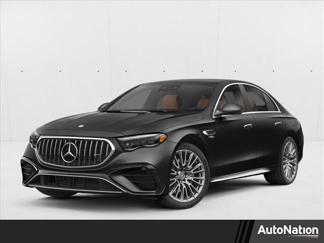 Obsidian Black Metallic 2026 Mercedes-Benz E-Class AMG E 53 Hybrid 4MATIC+ Sedan All-Wheel Drive Automatic