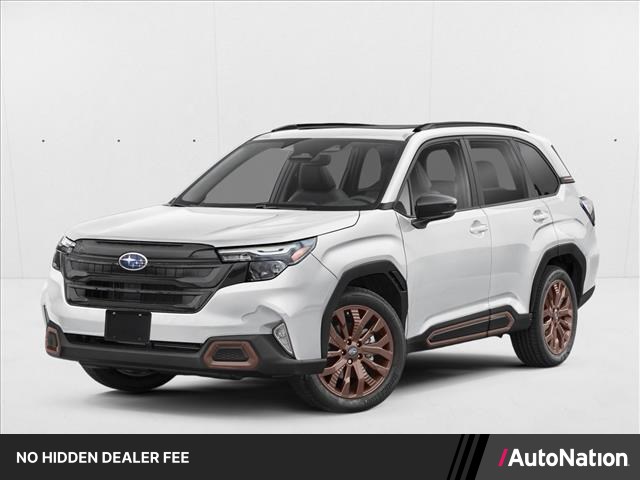 Crystal White Pear 2026 Subaru Forester SUV / Crossover All-Wheel Drive Continuously Variable Transmission