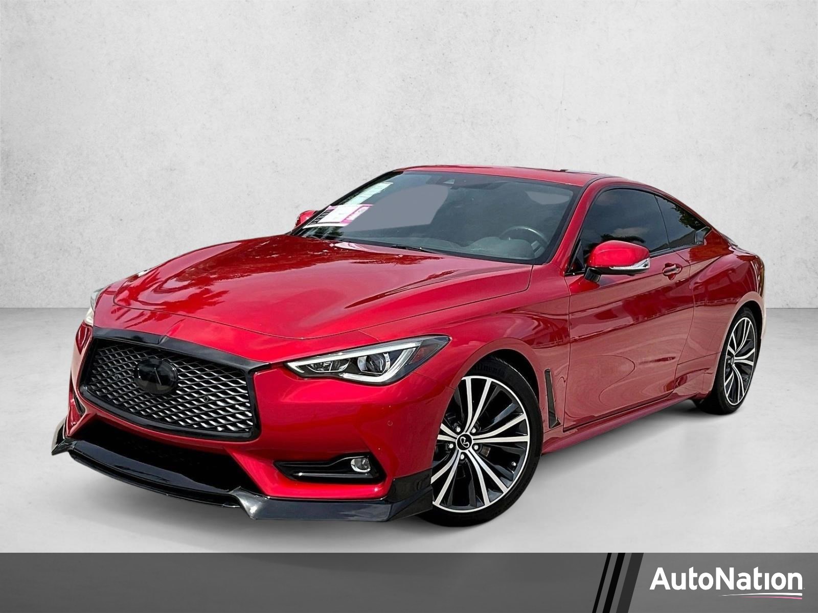 Pre-Owned 2021 INFINITI Q60 3.0t LUXE 2dr Car in West Palm Beach