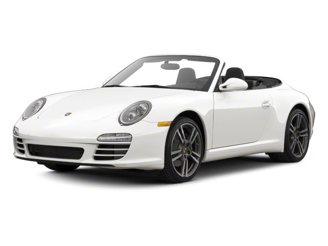 Silver 2011 Porsche 911 Carrera Cabriolet RWD Convertible Rear-Wheel Drive Automatic