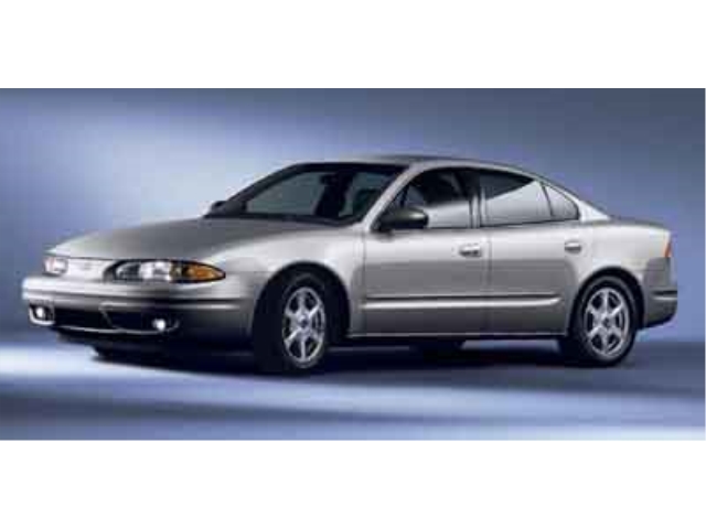 White 2003 Oldsmobile Alero GL Sedan Front-Wheel Drive 4-Speed Automatic