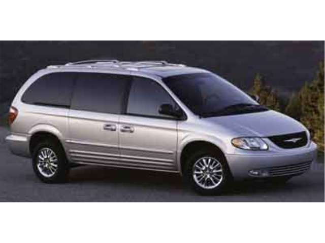Bright Silver Metall 2003 Chrysler Town & Country Minivan Front-Wheel Drive Automatic