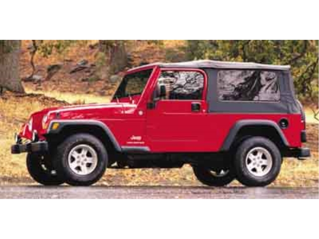 Flame Red 2004 Jeep Wrangler Unlimited SUV / Crossover Four-Wheel Drive 4-Speed Automatic