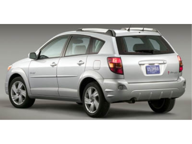 2005 Pontiac Vibe Hatchback Front-Wheel Drive 4-Speed Automatic