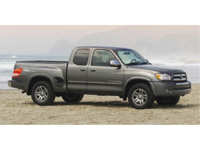 Red 2006 Toyota Tundra SR5 4dr Access Cab SB with V6, automatic Pickup Truck Rear-Wheel Drive Automatic