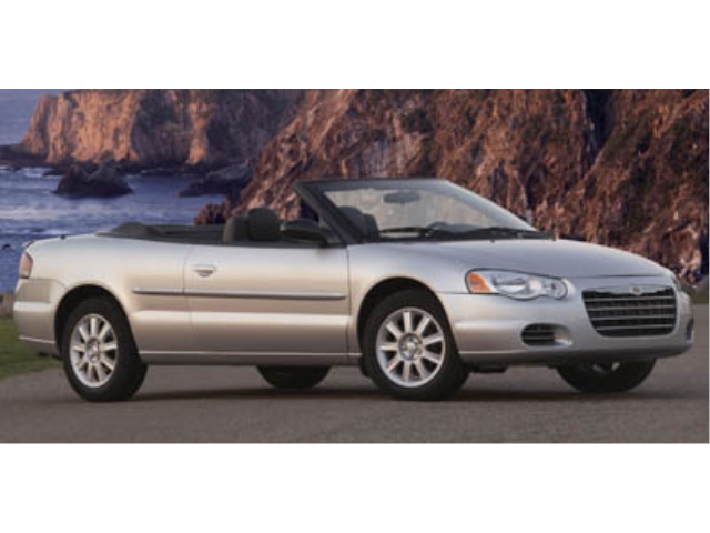 White 2004 Chrysler Sebring Convertible FWD Convertible Front-Wheel Drive 4-Speed Automatic