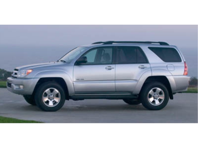 White 2005 Toyota 4Runner SUV / Crossover Rear-Wheel Drive 5-Speed Automatic