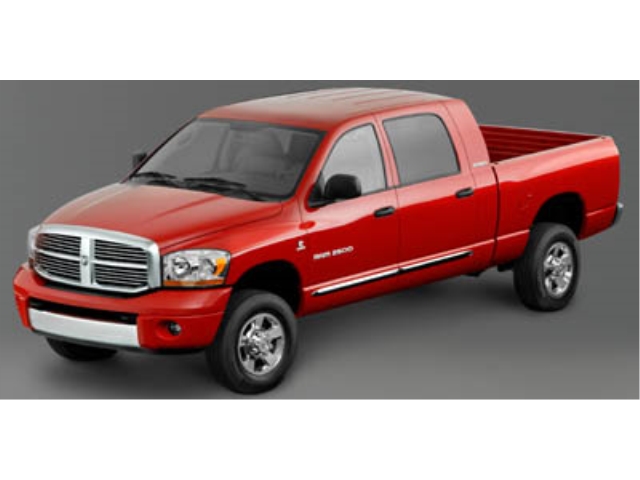 Mineral Gray Metal 2006 Dodge RAM 1500 SLT Mega Cab RWD Pickup Truck Rear-Wheel Drive 5-Speed Automatic