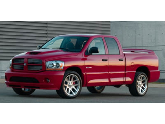 Gray 2006 Dodge RAM 1500 SRT-10 Quad Cab RWD Pickup Truck Rear-Wheel Drive 4-Speed Automatic