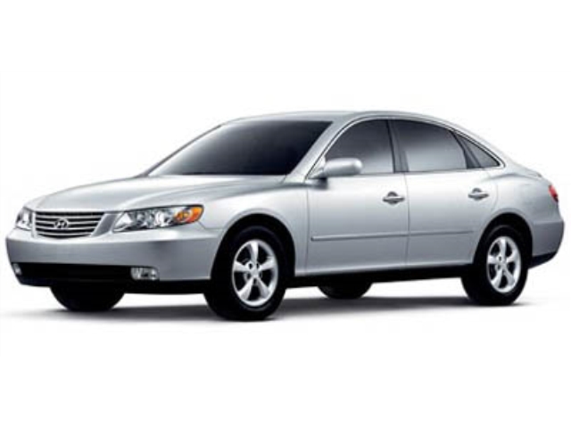 Black 2006 Hyundai Azera SE FWD Sedan Front-Wheel Drive Automatic