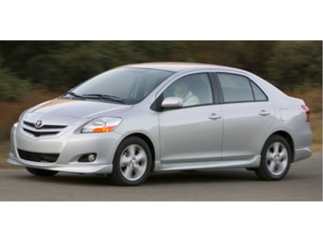 Jade Sea Metallic 2007 Toyota Yaris Sedan Sedan Front-Wheel Drive 4-Speed Automatic