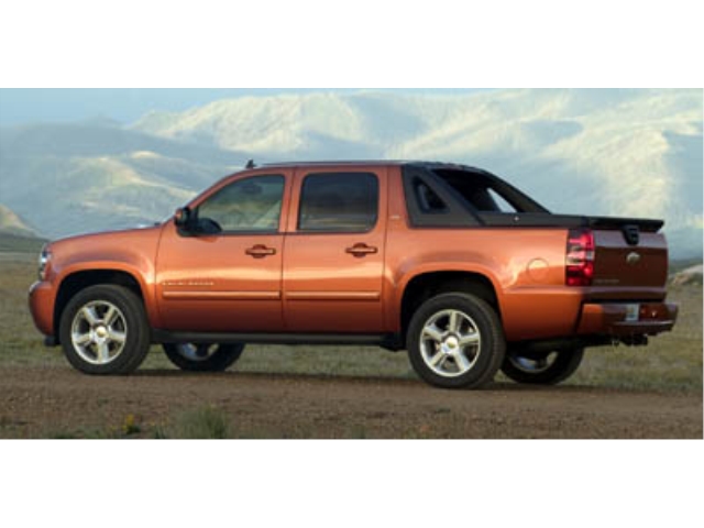 Black 2007 Chevrolet Avalanche Pickup Truck Four-Wheel Drive 4-Speed Automatic
