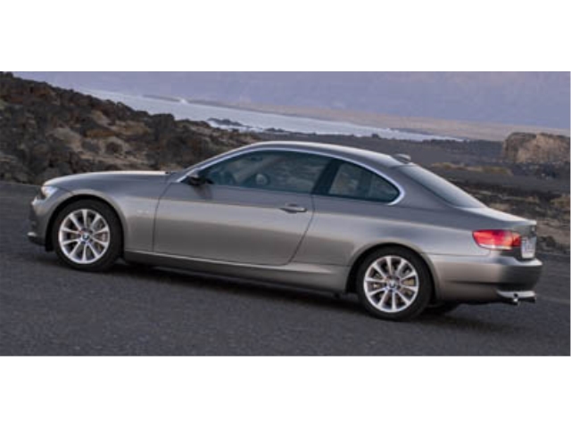 Black 2007 BMW 3 Series Coupe Rear-Wheel Drive 6-Speed Manual