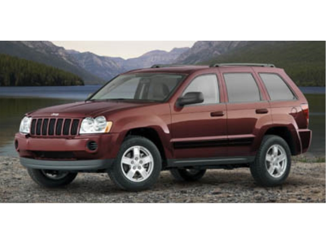 Silver/Gray 2007 Jeep Grand Cherokee Laredo SUV / Crossover Rear-Wheel Drive 5-Speed Automatic