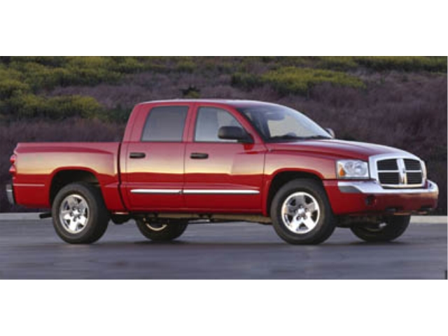Silver/Gray 2007 Dodge Dakota Pickup Truck Rear-Wheel Drive 6-Speed Manual