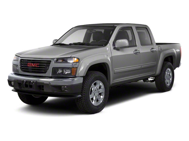 Pure Silver Metallic 2011 GMC Canyon SLE1 Crew Cab Pickup Truck 4X2 4-Speed Automatic