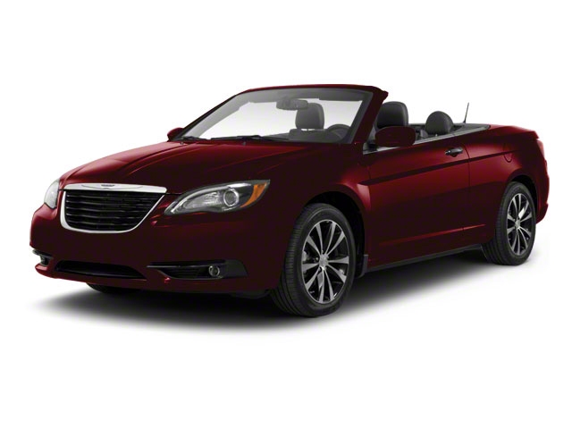 Deep Cherry Red Crystal Pearl 2012 Chrysler 200 Touring Convertible FWD Convertible Front-Wheel Drive 6-Speed Automatic