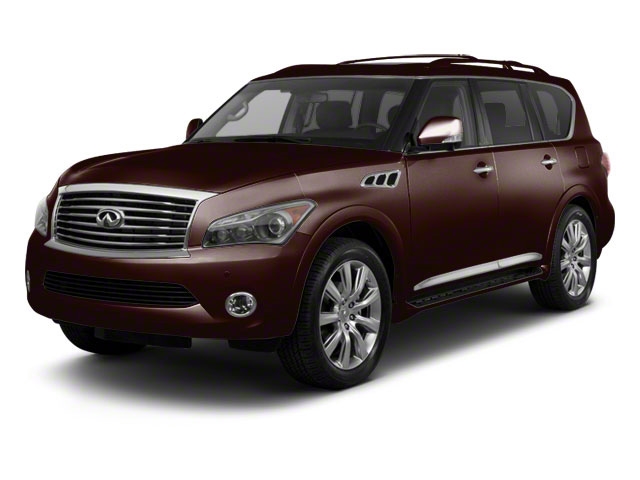 Dark Currant 2012 INFINITI QX56 4WD SUV / Crossover Four-Wheel Drive Automatic