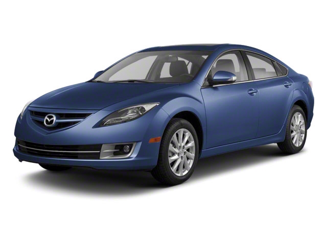 Gray (Steel Blue Mica) 2012 Mazda MAZDA6 i Touring Sedan Front-Wheel Drive Automatic