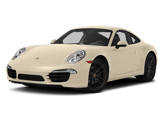 Cream White 2013 Porsche 911 Coupe Rear-Wheel Drive 7-Speed Manual