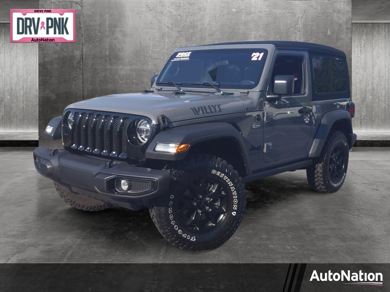 Pre-Owned 2021 Jeep Wrangler Willys Sport Utility in West Palm Beach # ...